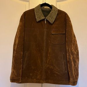Men’s suede coat